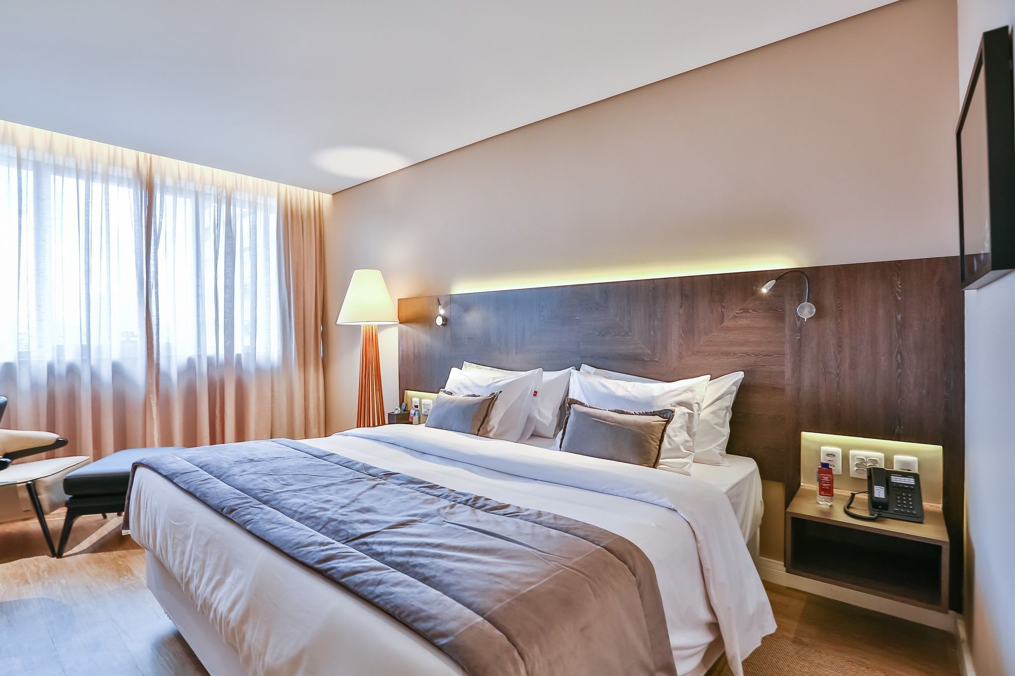 Transamerica Collection 고이아니아 외부 사진 A bedroom at the hotel