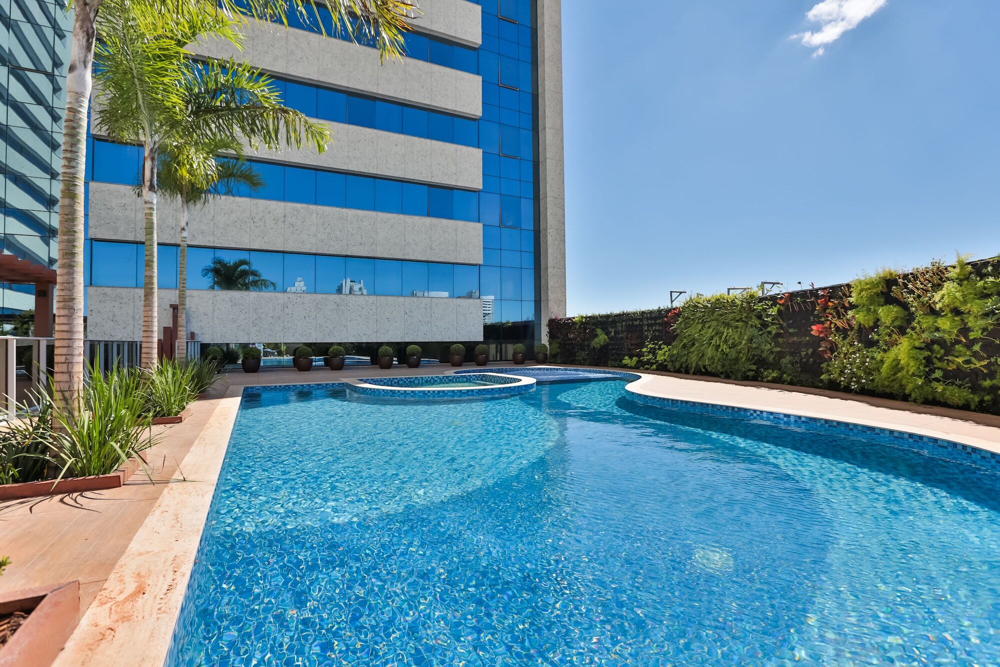 Transamerica Collection 고이아니아 외부 사진 The pool at the hotel